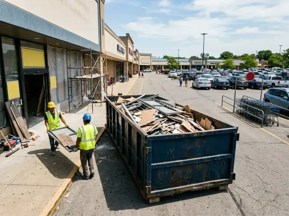 retail-store-renovation-debris-003 — frequently asked questions, Roll-off Dumpster Rentals in West Freehold, NJ